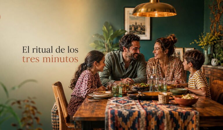 El ritual de los tres minutos que instala la gratitud en tu familia