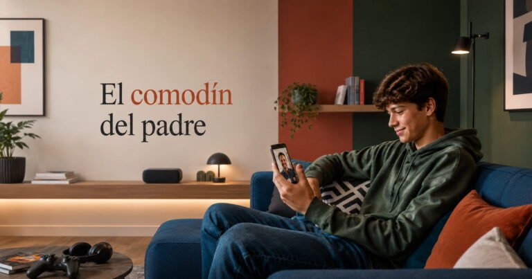 El comodín del padre: la excusa que le das a tu hijo para que pueda decir que no