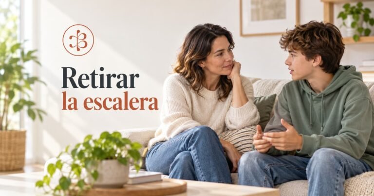 Retirar la escalera: cómo dejar de recordarle las cosas sin que todo se venga abajo