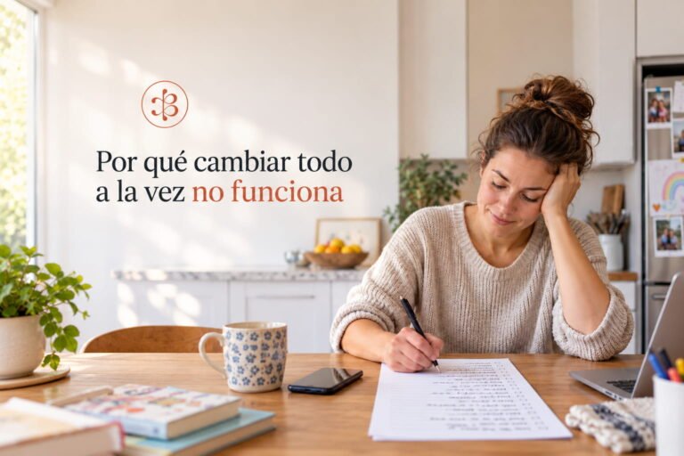 Por qué cambiar todo a la vez no funciona: la regla de un solo hábito